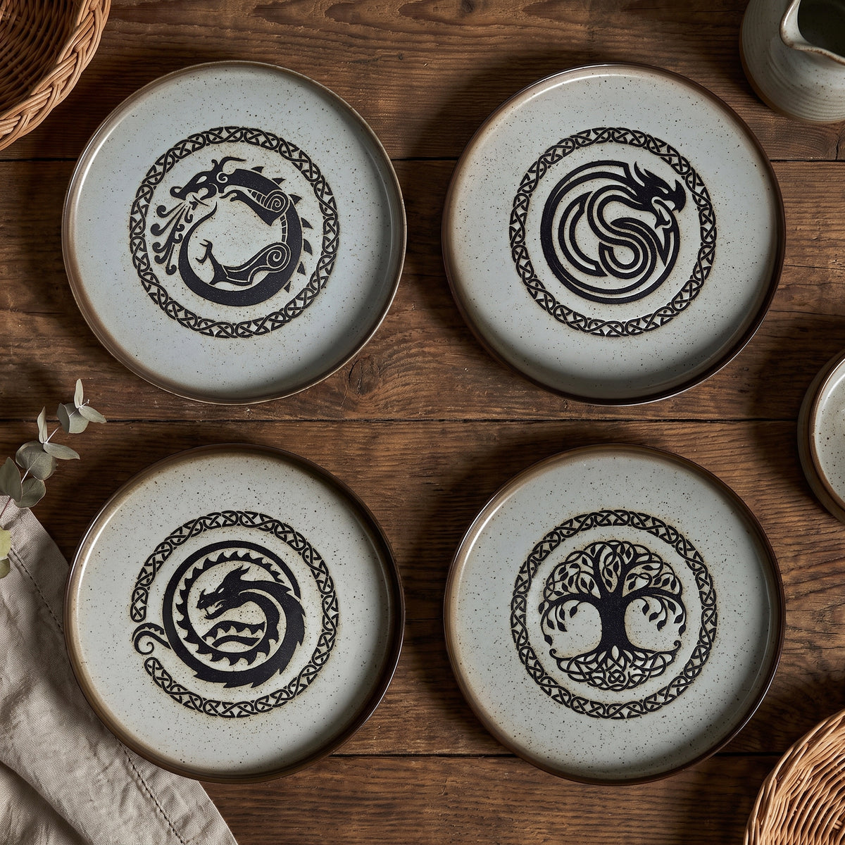 How to Train Your Dragon - Symbols Plate Set