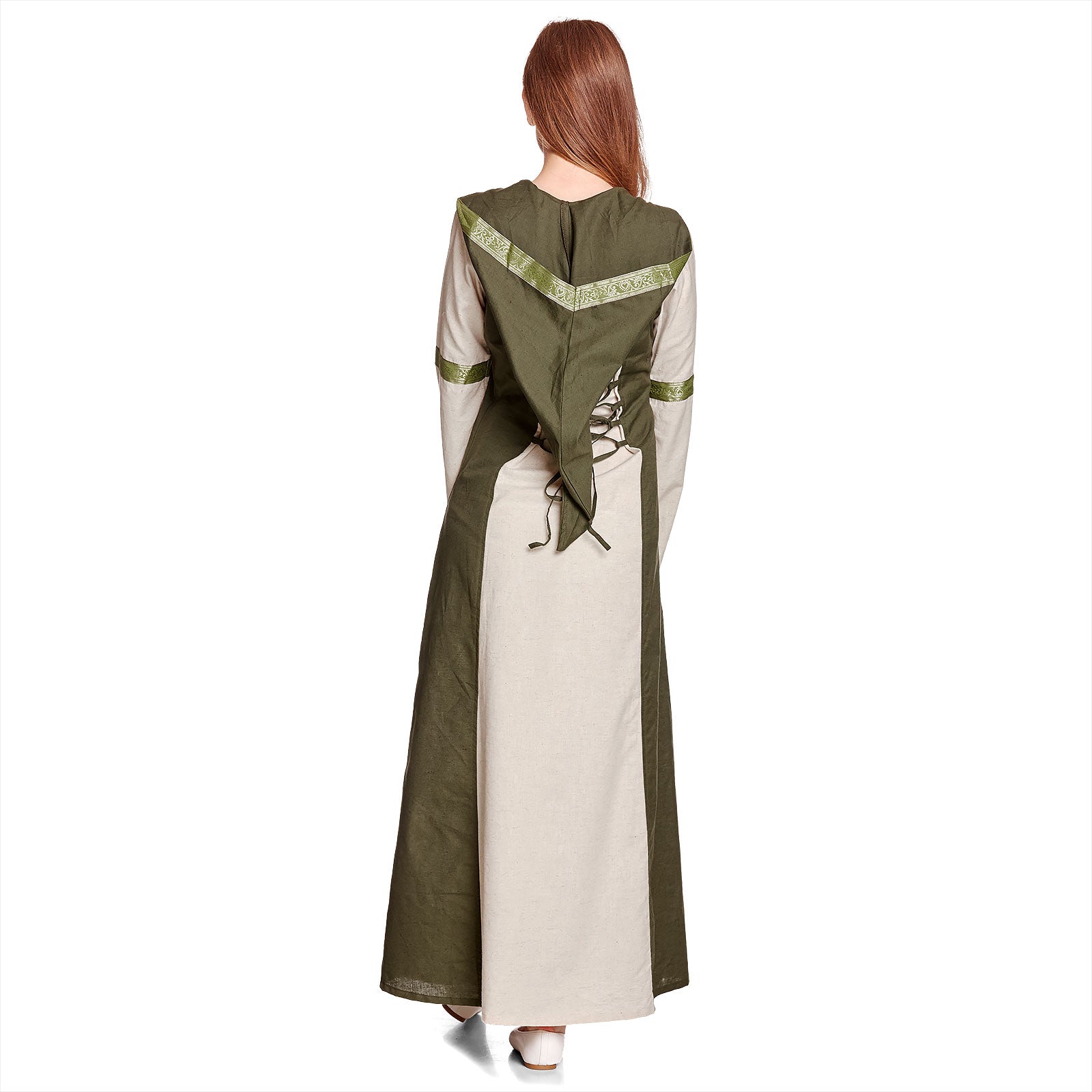 Product image Rebecca Medieval Dress Natural-Green