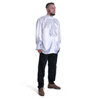 Product image Satin Shirt with Ruffles White