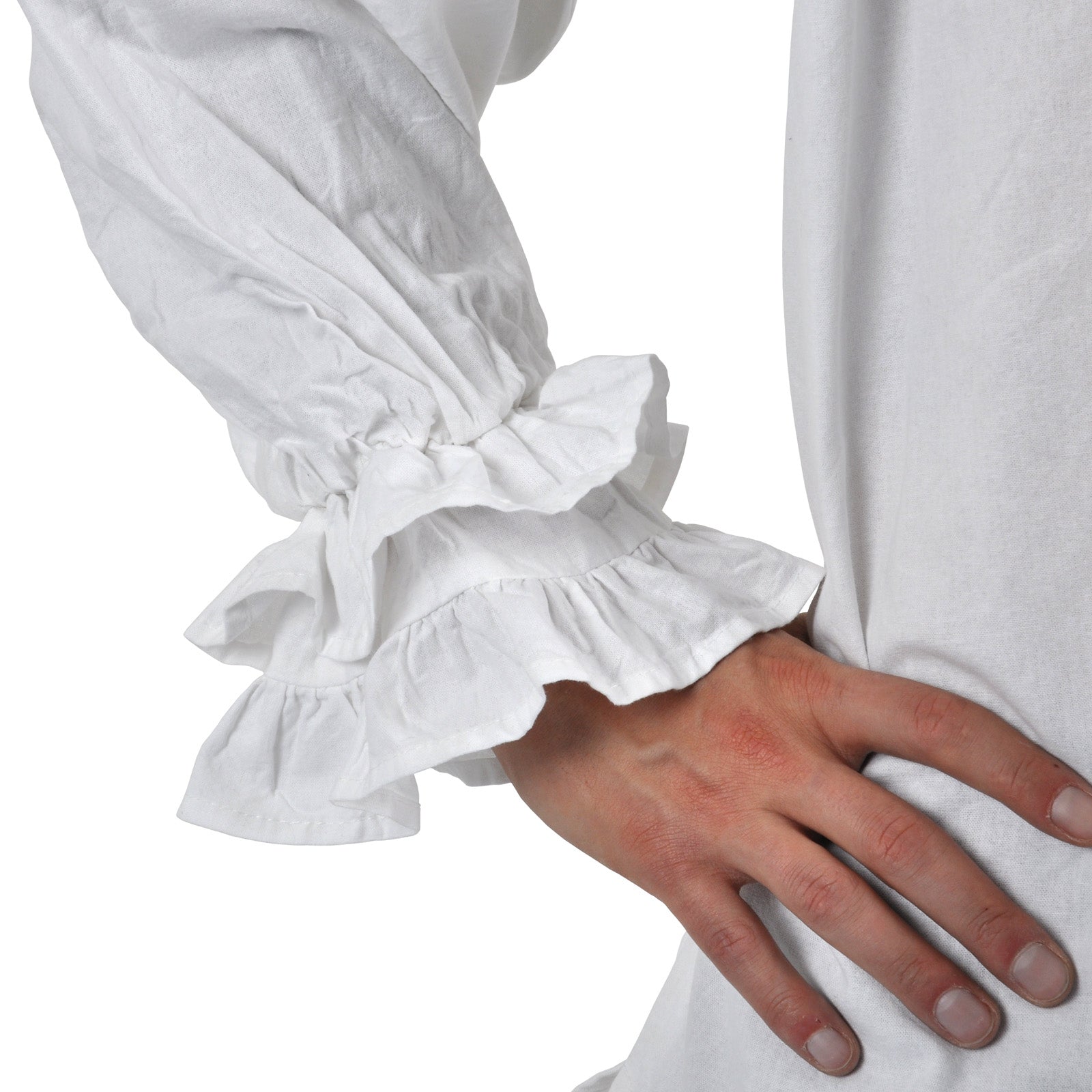 Product image Laurenz Ruffle Shirt White