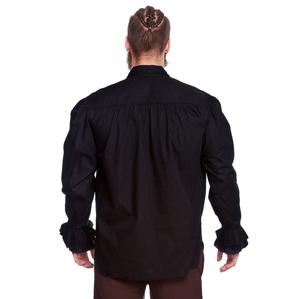 Product image Ruffled shirt black