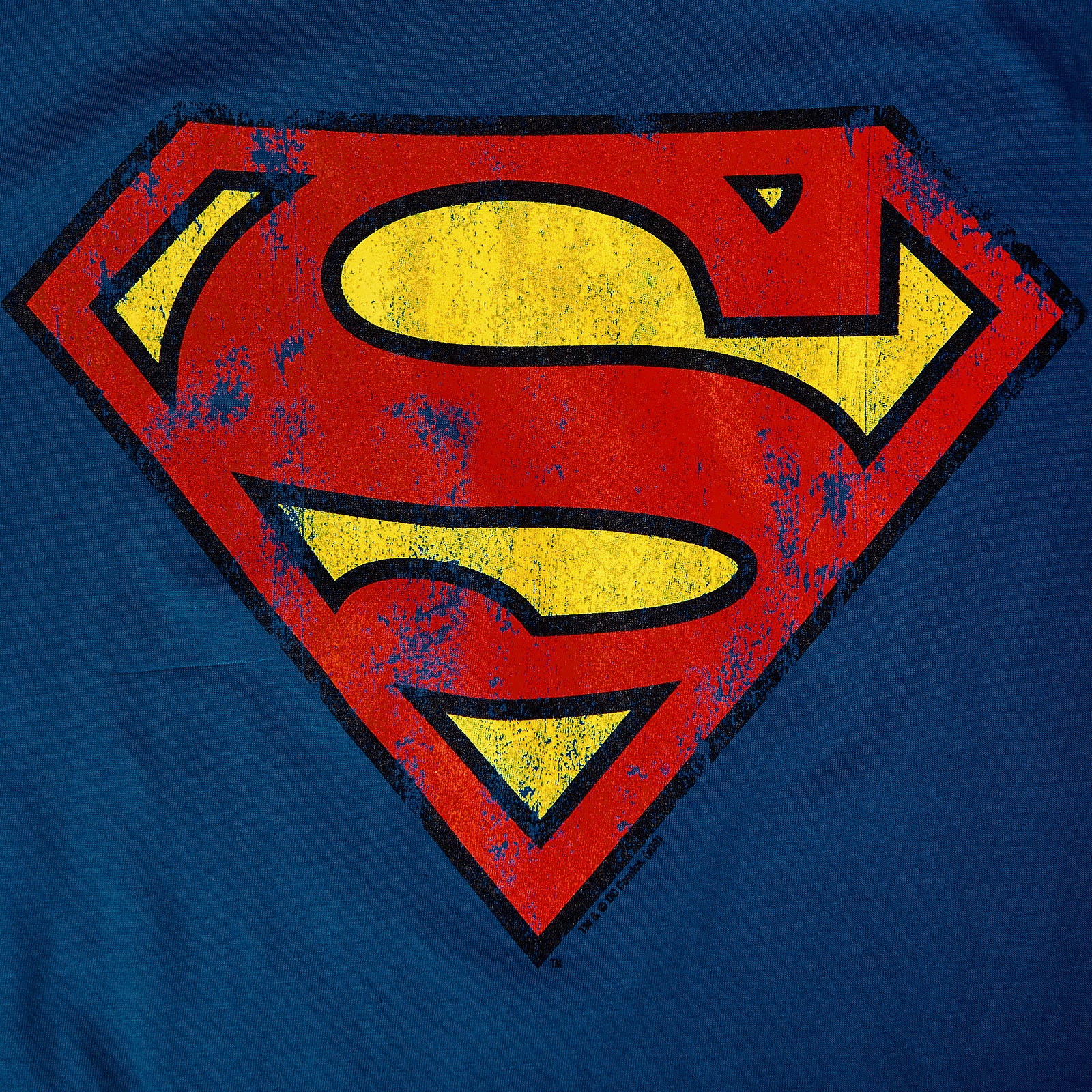 Product image Superman - Distressed Logo T-Shirt blue