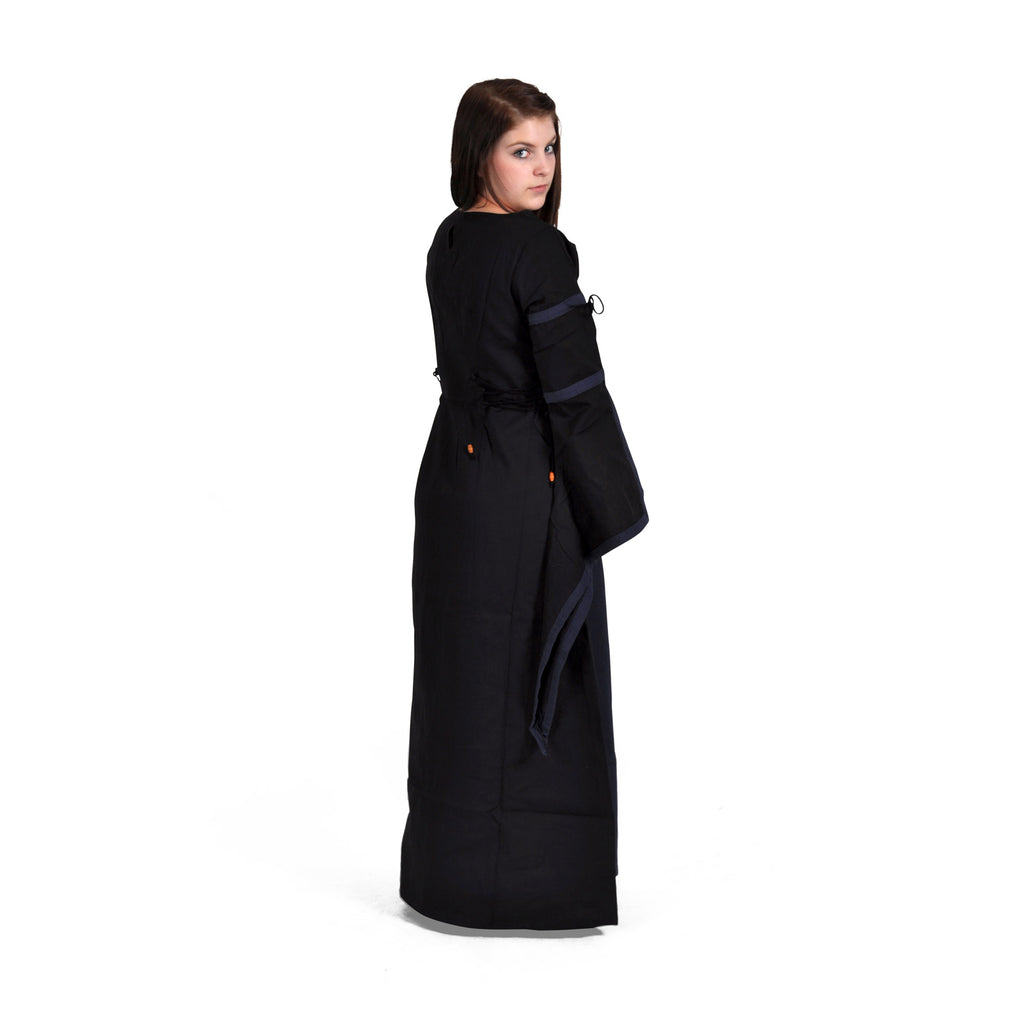 Product image Elisa - medieval dress black-blue