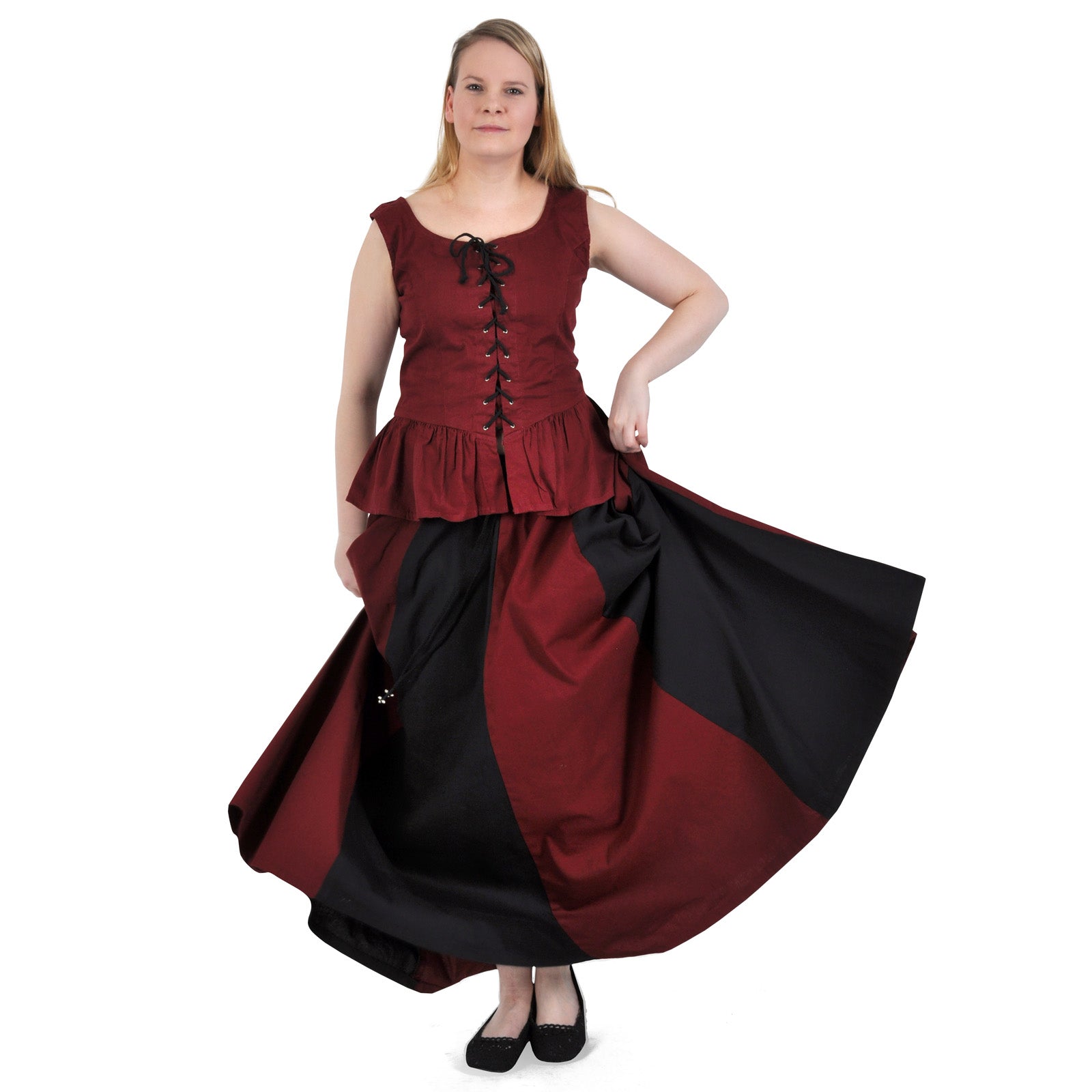 Product image Estrella - Medieval Skirt black-red