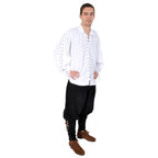 Product image Pirate shirt with lacing throughout white