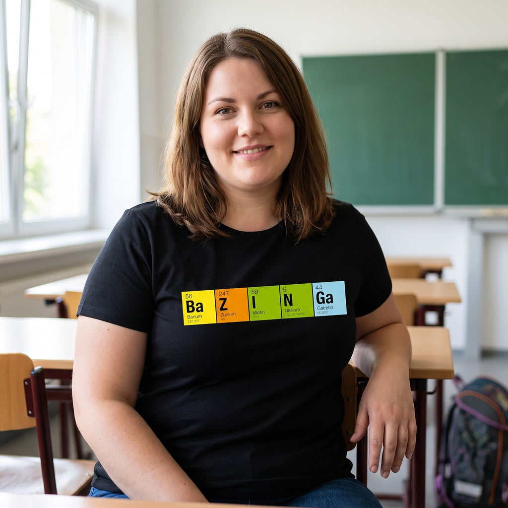 Product image The Big Bang Theory - Periodic Bazinga Fan T-Shirt