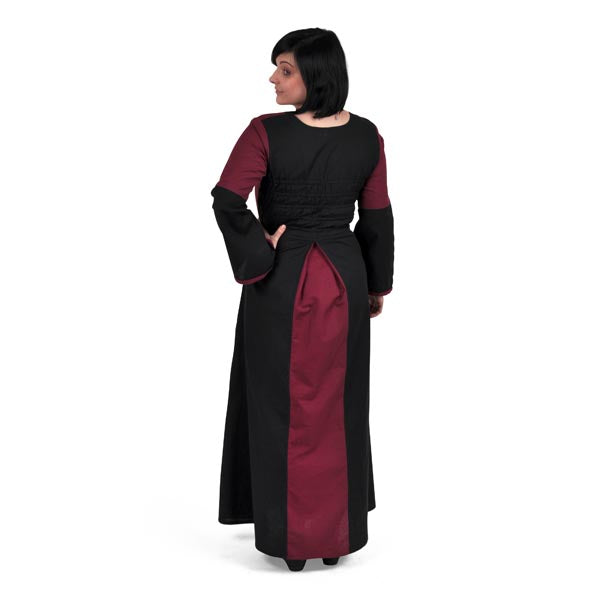 Product image Elena Medieval Dress Bordeaux-Black