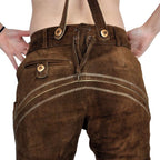 Product image Traditional trousers classic genuine leather for ladies