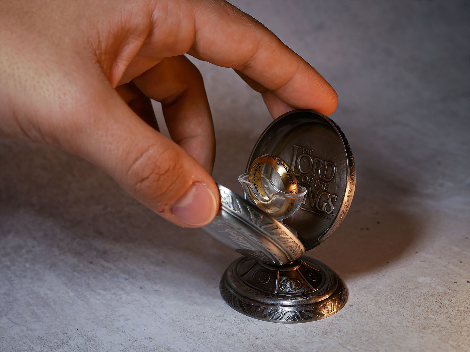 Product image The Lord of the Rings - The One Ring in Jewelry Display