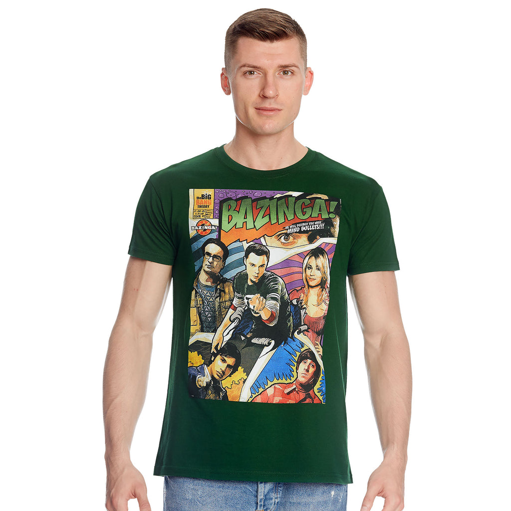 Product image The Big Bang Theory - Bazinga Comic Style T-Shirt