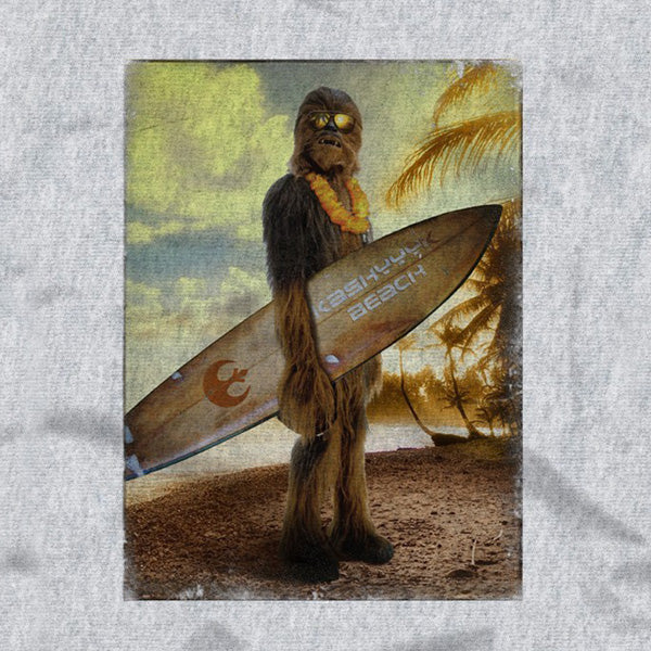 Product image Star Wars - Wookiee Surfer T-Shirt grey