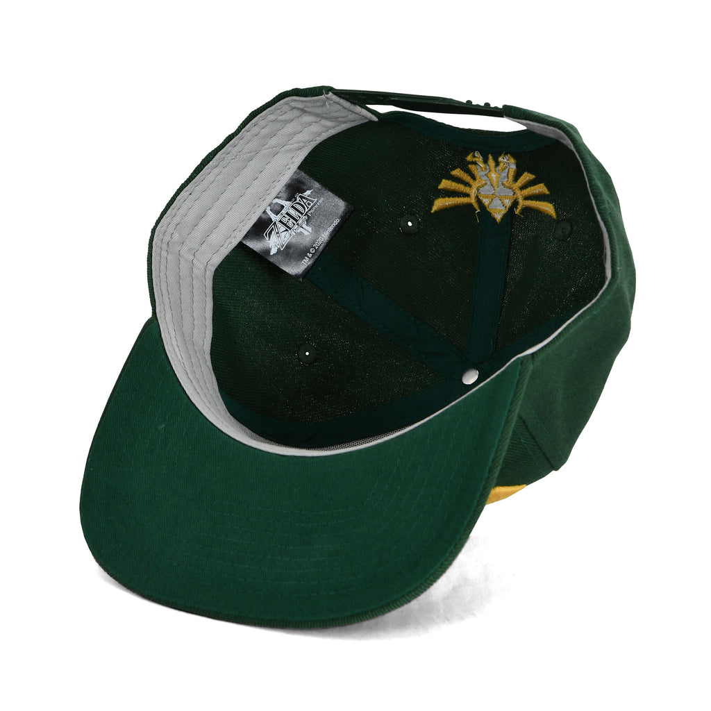Product image Zelda - Logo Snapback Cap Green