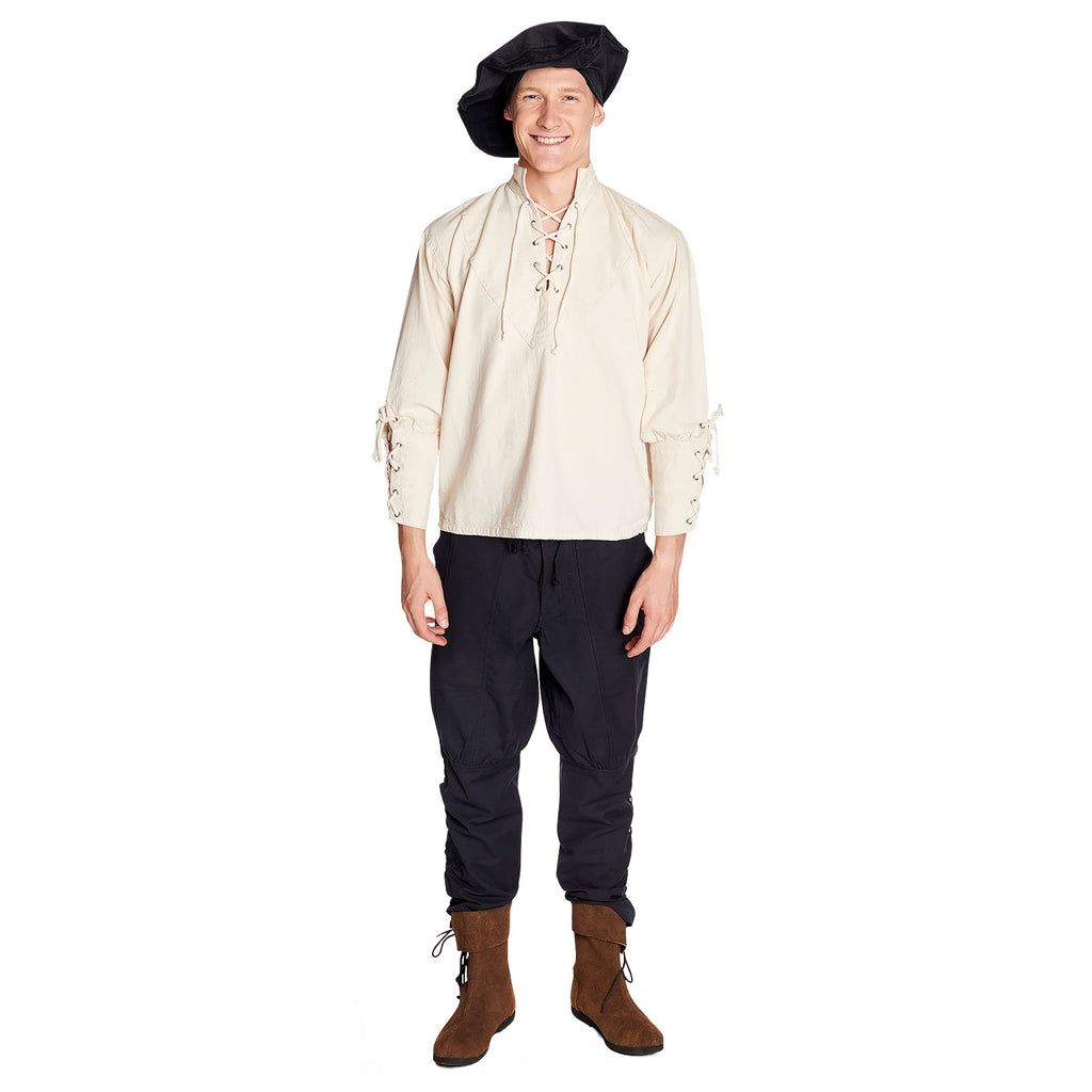 Product image Bertram Men's Trousers with Lower Leg Lacing black