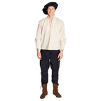 Product image Bertram Men's Trousers with Lower Leg Lacing black