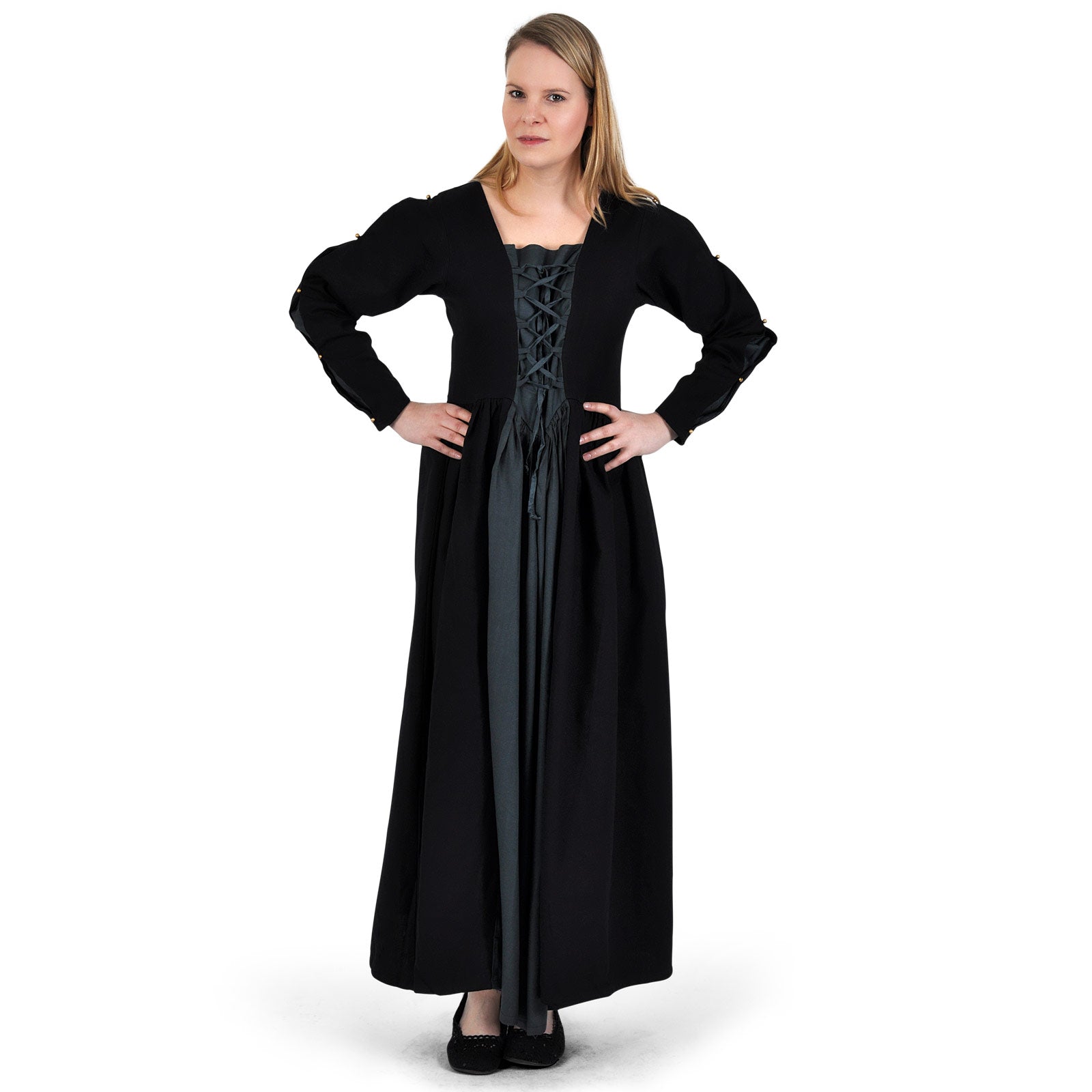 Product image Medieval Dress Orianne Black-Blue Grey