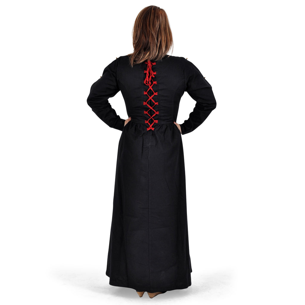 Product image Medieval Dress Orianne Black-Red