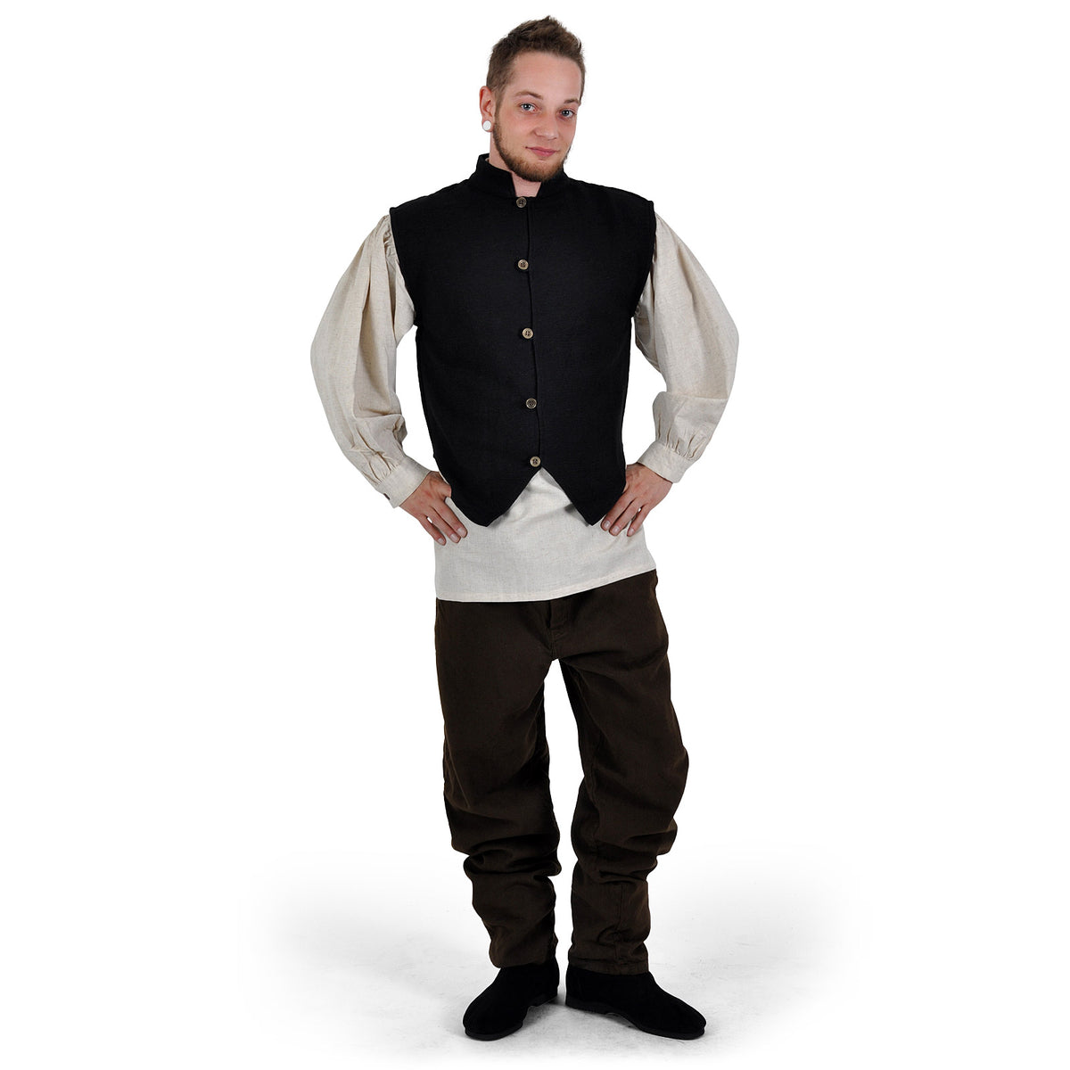 Product image Medieval Vest Johann Black