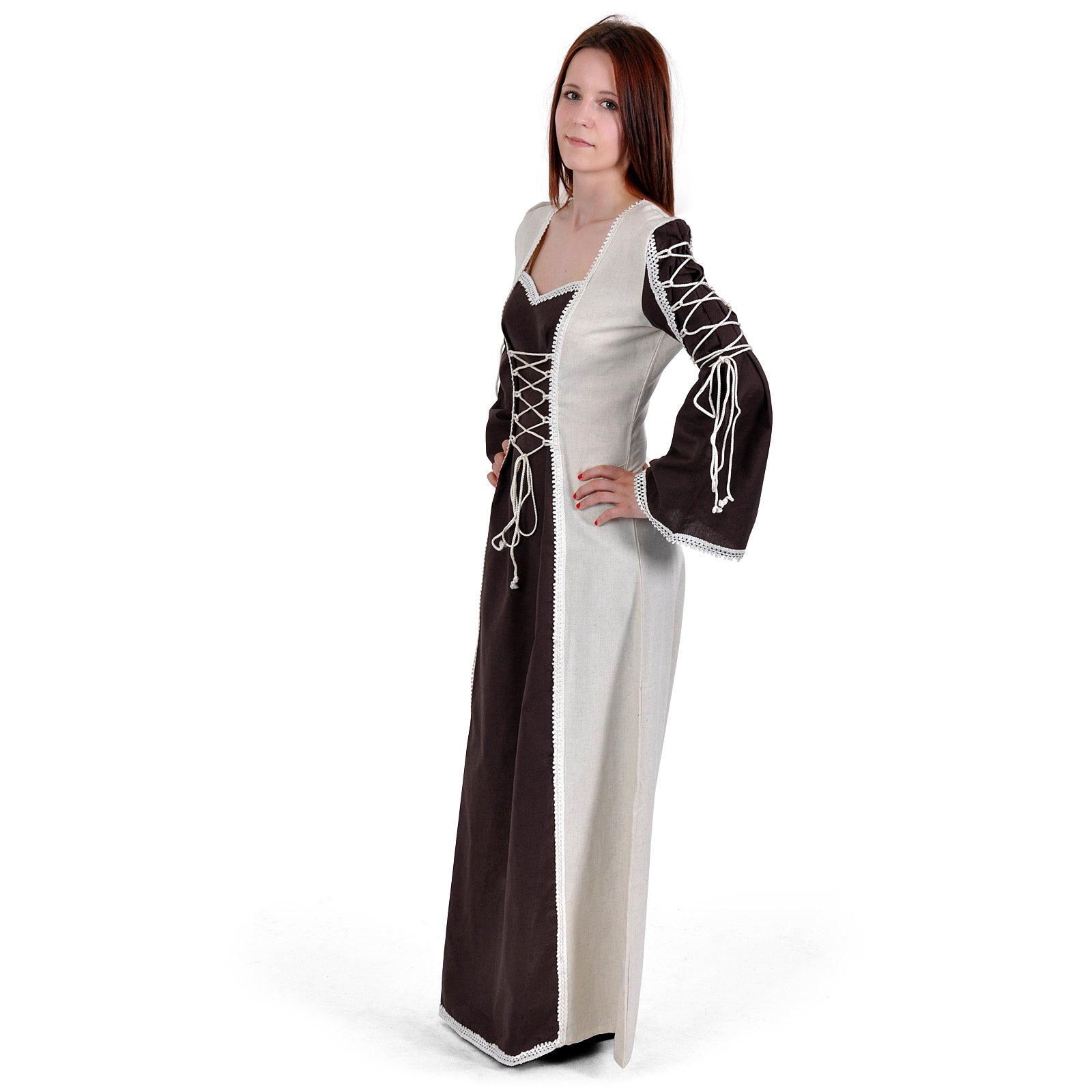 Product image Medieval Dress Magdalena brown-natural