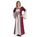 Product image Medieval Dress Brigitta natural-bordeaux