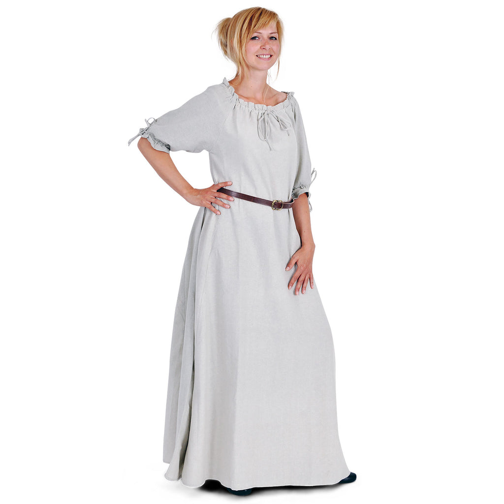Product image Medieval Short Sleeve Dress Natural