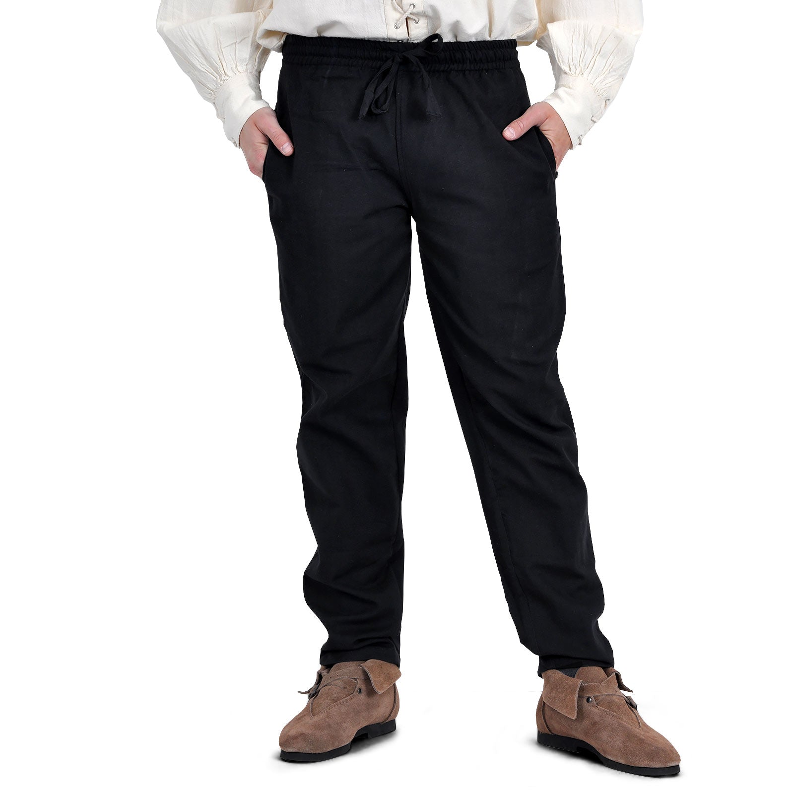 Product image Medieval trousers with elastic waistband black
