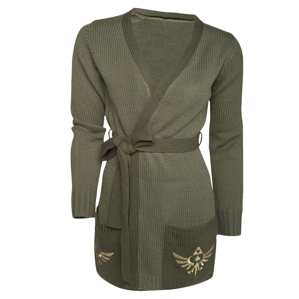 Product image Zelda - Logo Cardigan olive