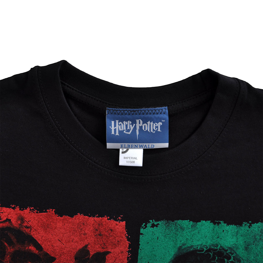 Product image Harry Potter - Hogwarts Crest distressed t-shirt black