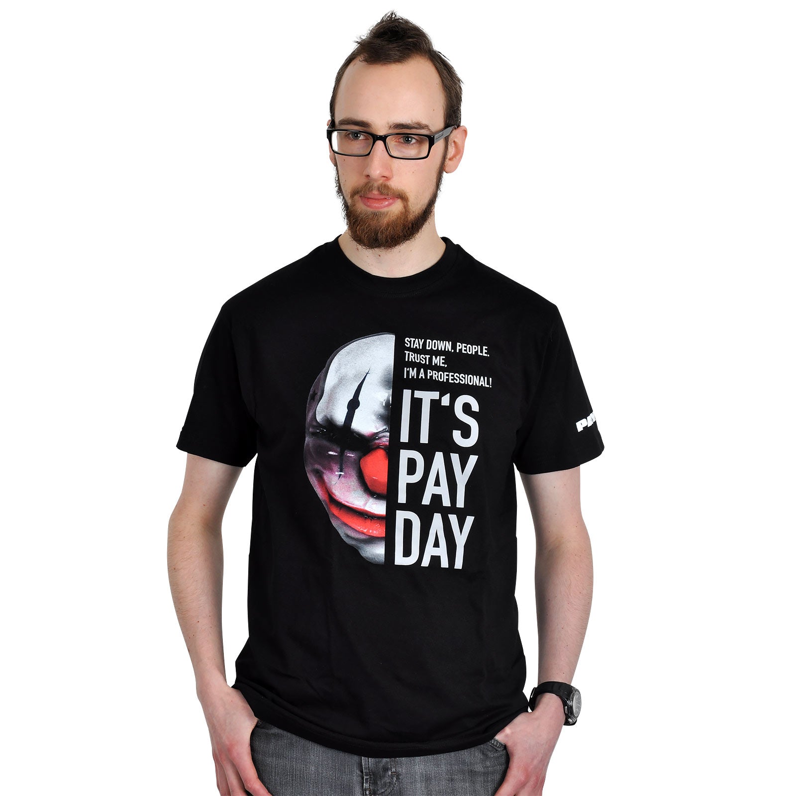 Product image Payday 2 - Chains Mask T-Shirt black