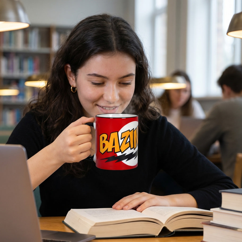 Product image Big Bang Theory Bazinga Full Size Cup Red