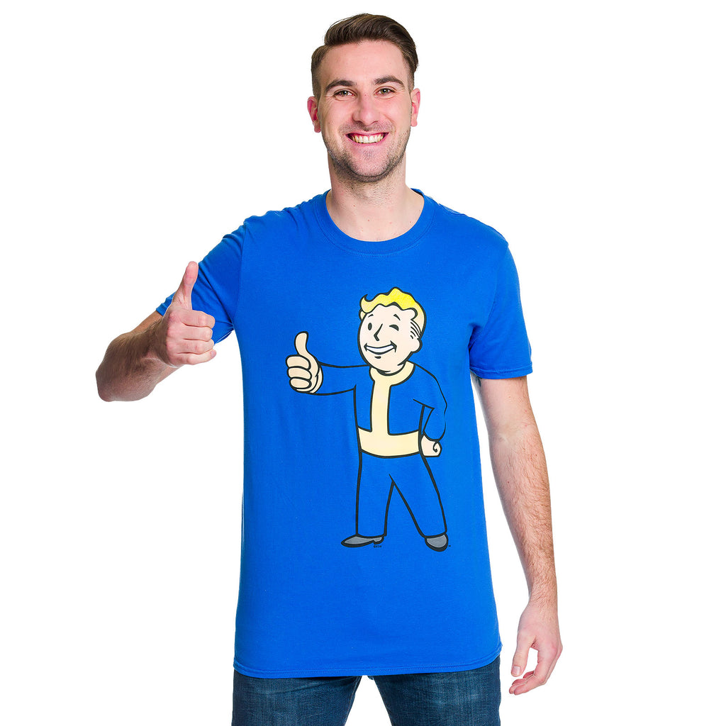 Product image Fallout 4 - Vault Boy T-Shirt blue
