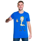 Product image Fallout 4 - Vault Boy T-Shirt blue
