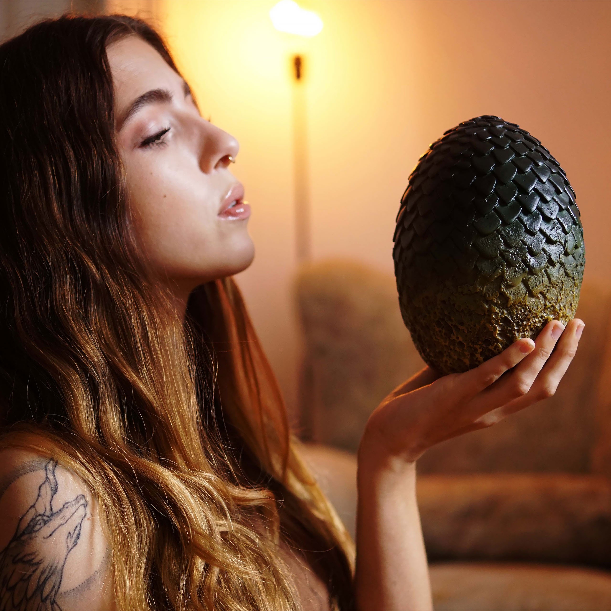 Product image Game of Thrones - Rhaegal Dragon Egg Green