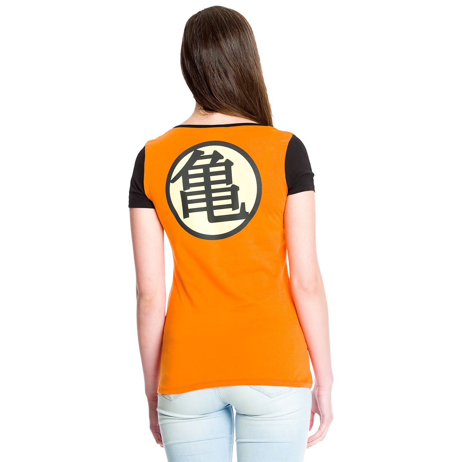 Product image Dragon Ball - Kame Symbol Girlie Shirt orange