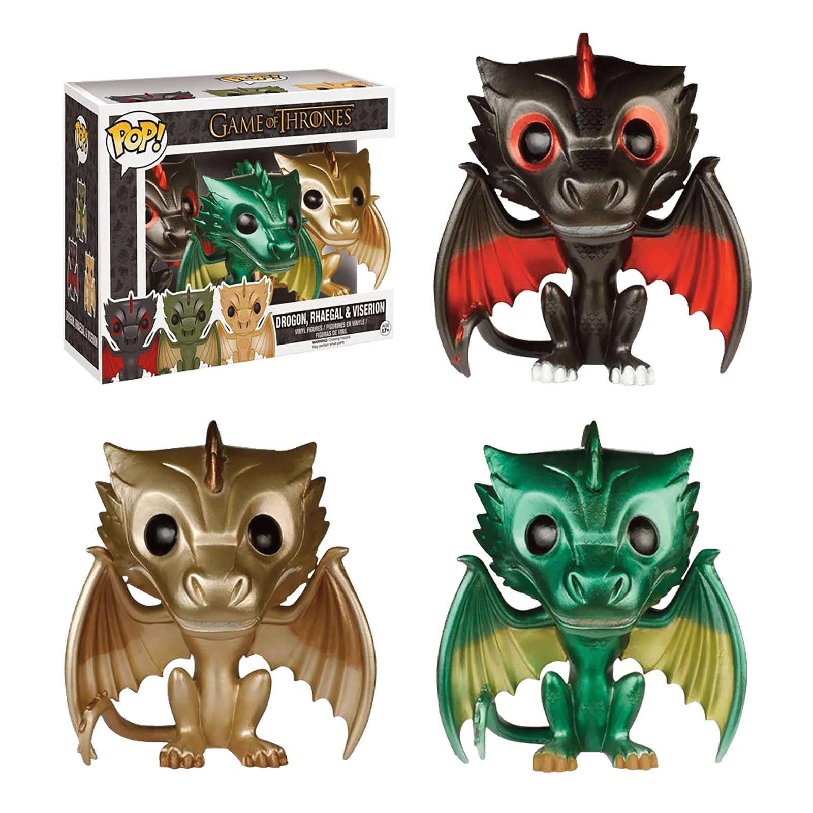 Product image Game of Thrones - Dragon Mini Figures