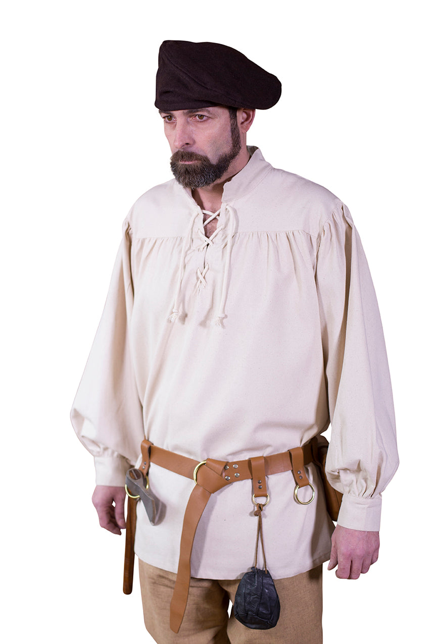 Product image Medieval Lace-Up Shirt Störtebecker Natural
