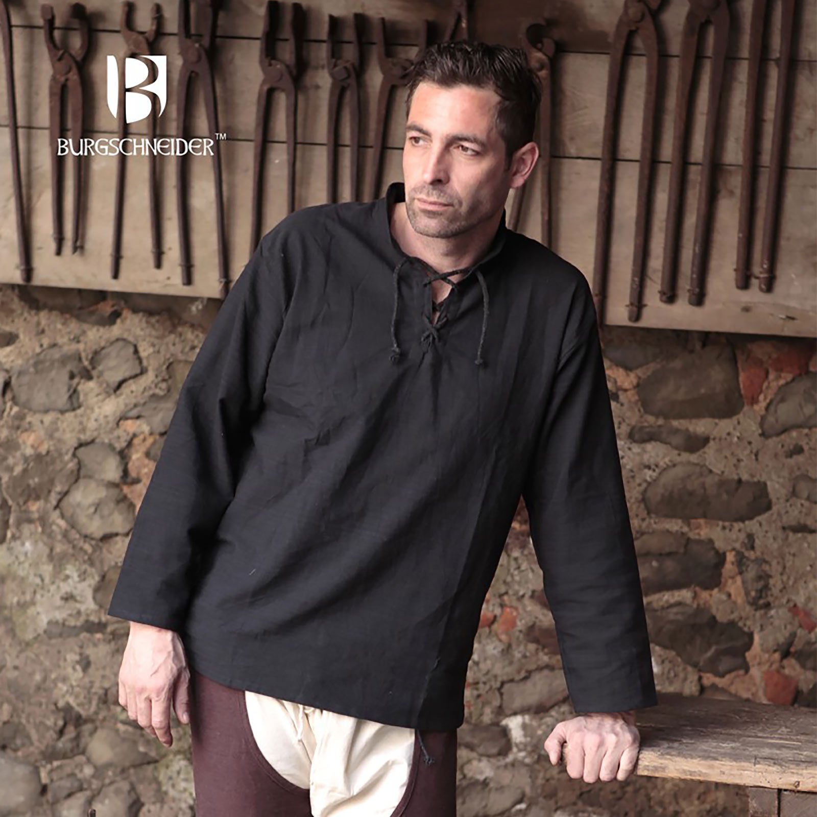 Product image Medieval Shirt Tristan Black