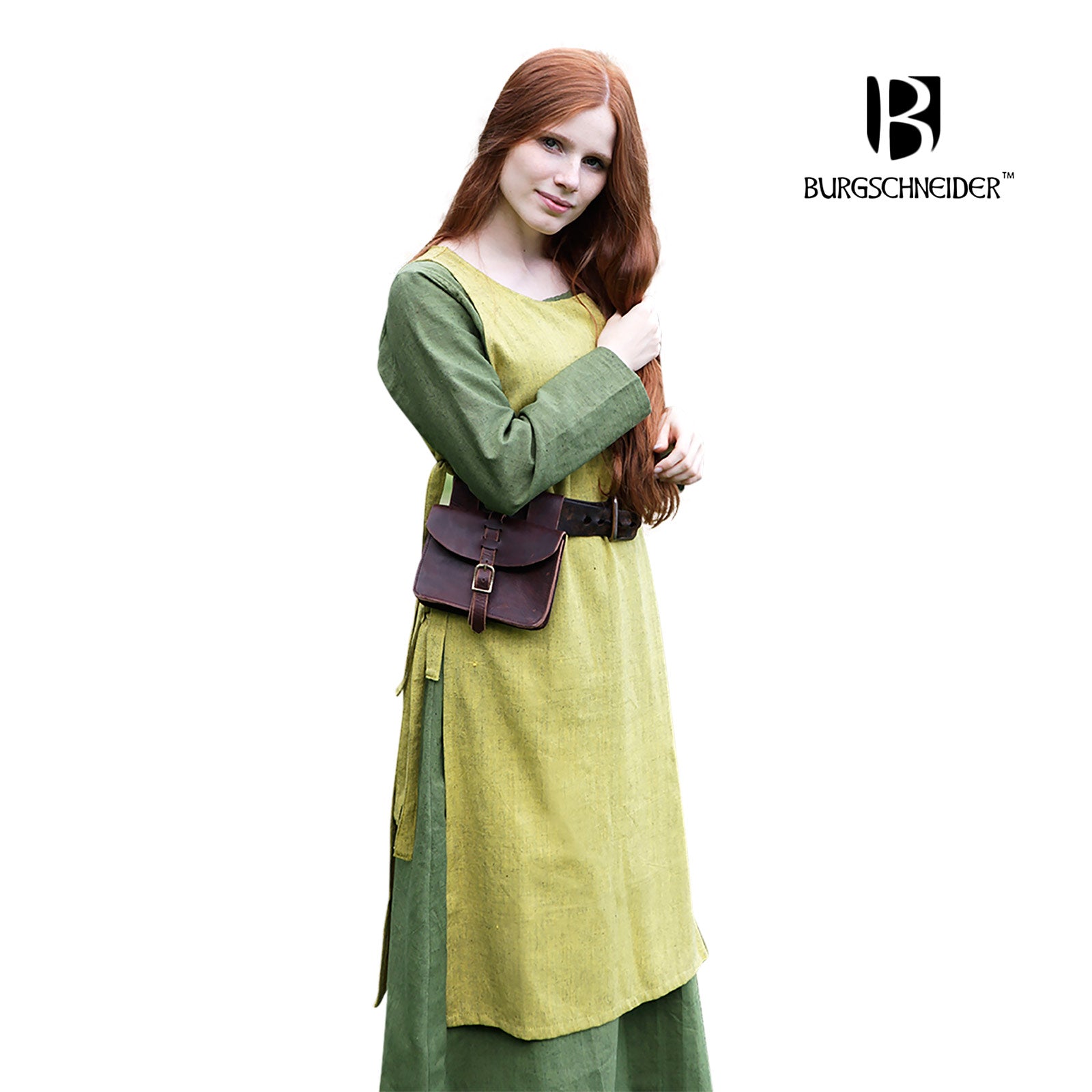 Product image Middle Ages overdress Haithabu saffron yellow