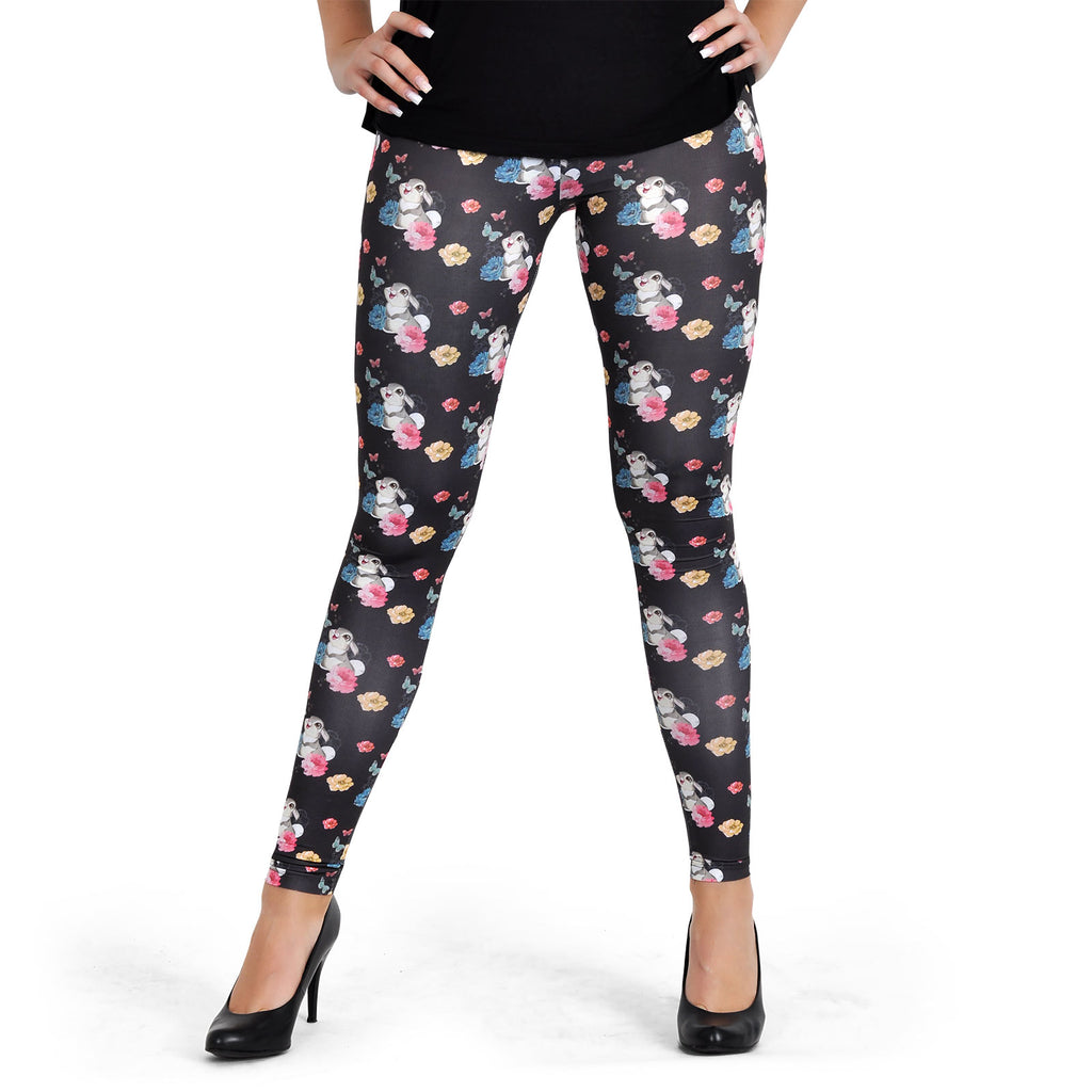 Product image Bambi - Thumper Flower Power Leggings Black