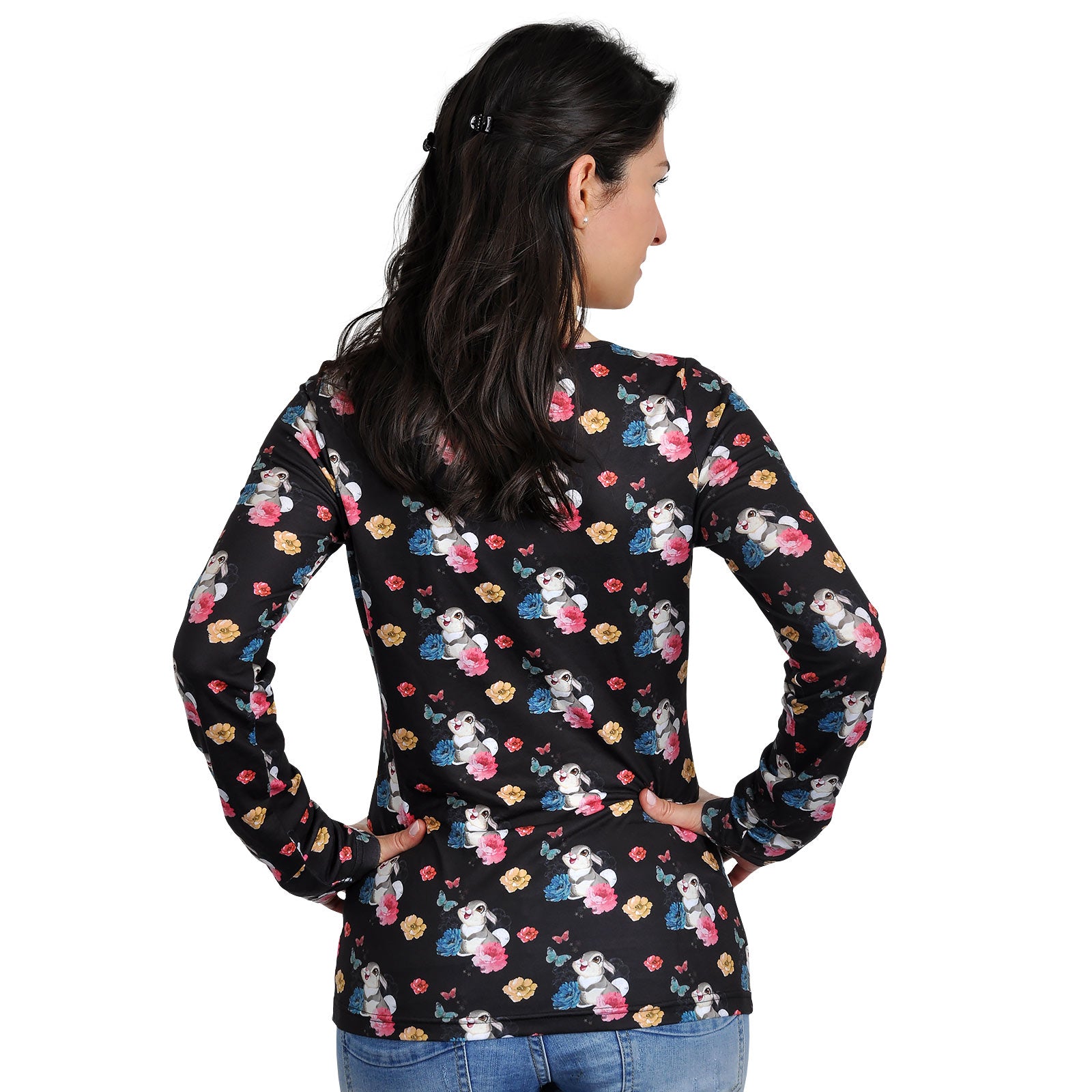 Product image Bambi - Thumper Flower Power Longsleeve black