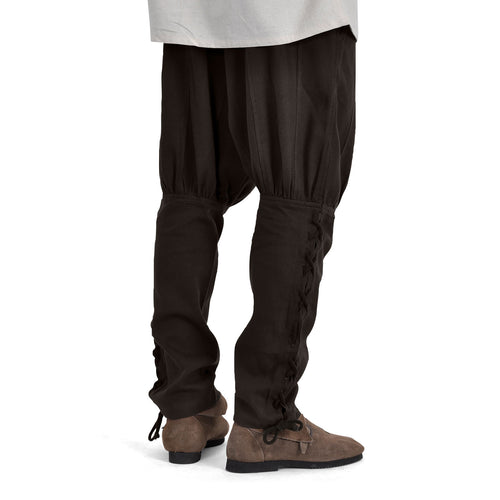 Product image Bertram Men's Trousers with Lower Leg Lacing Brown