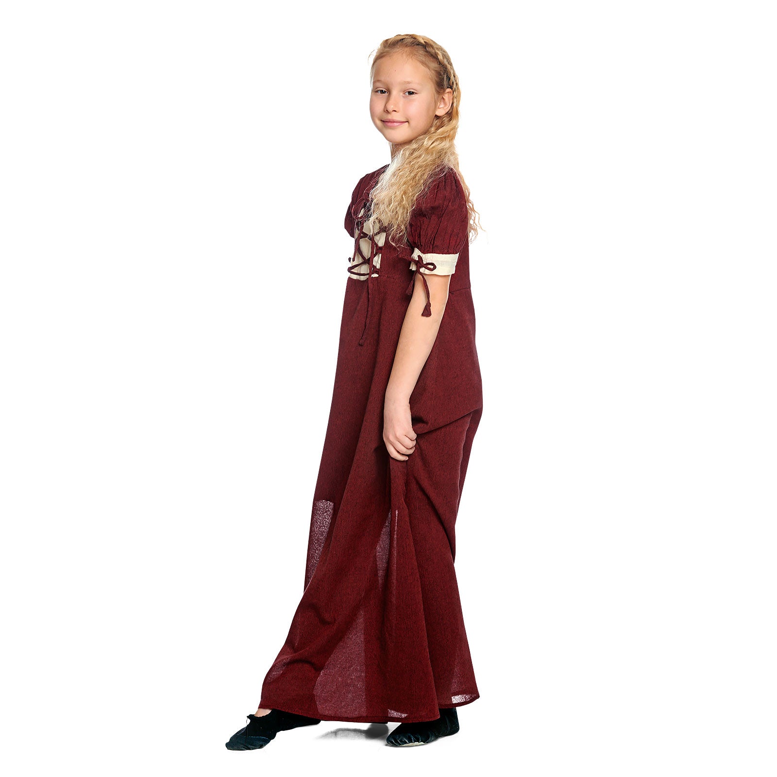 Product image Medieval Summer Dress Children red beige