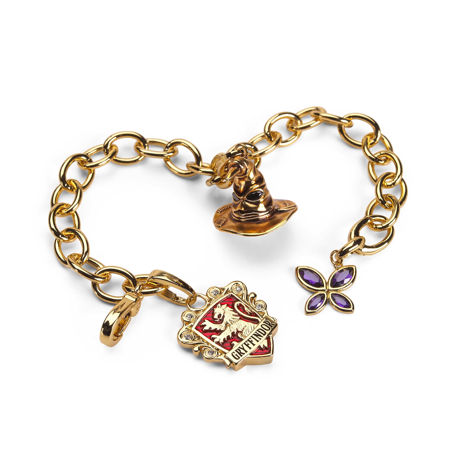 Product image Harry Potter - Lumos Gryffindor Charm Bracelet