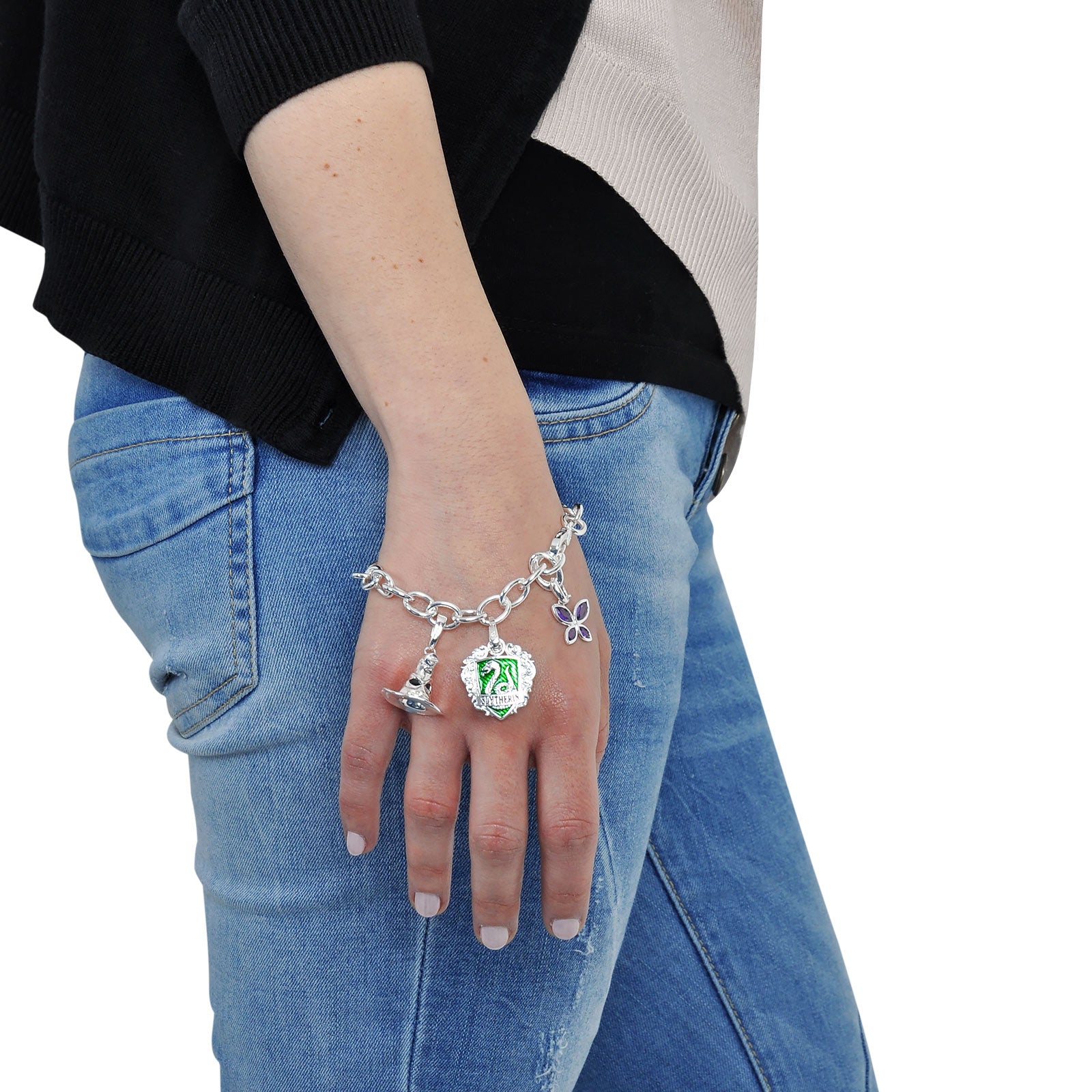 Product image Harry Potter - Lumos Slytherin Charm Bracelet