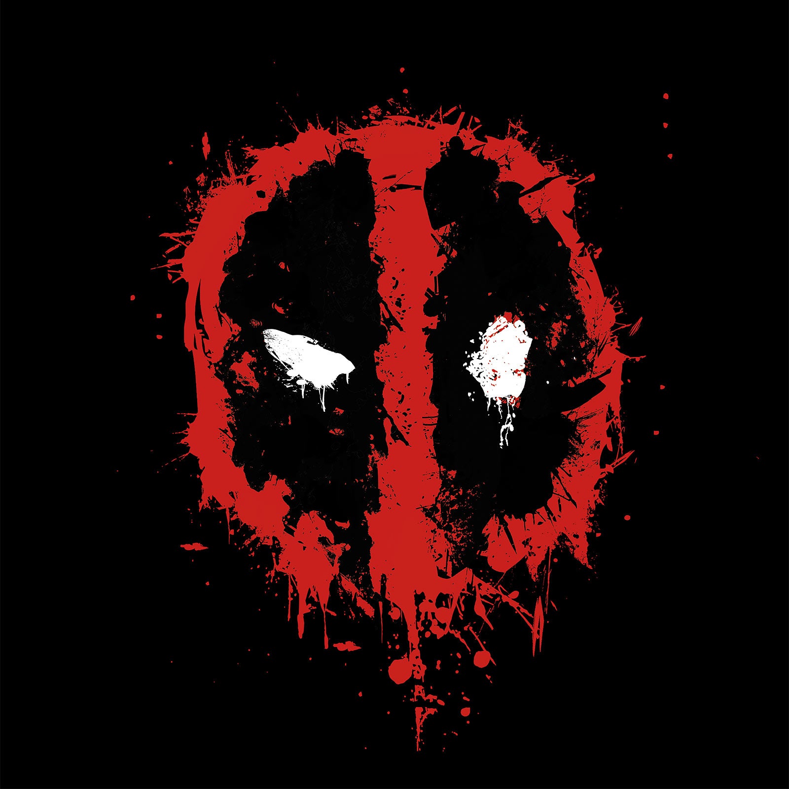 Product image Deadpool - Splatter T-Shirt black