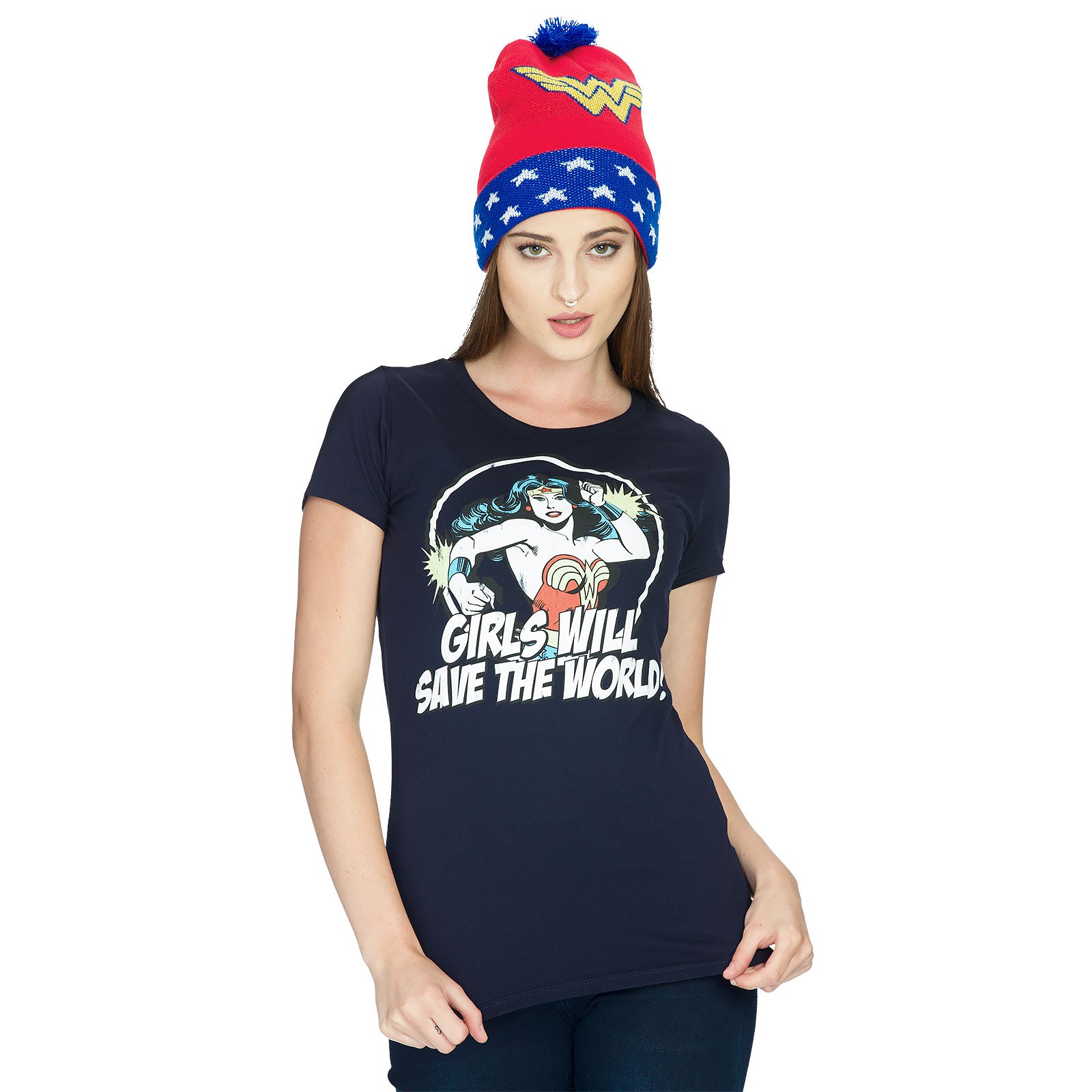 Product image Wonder Woman Beanie with Pom Pom
