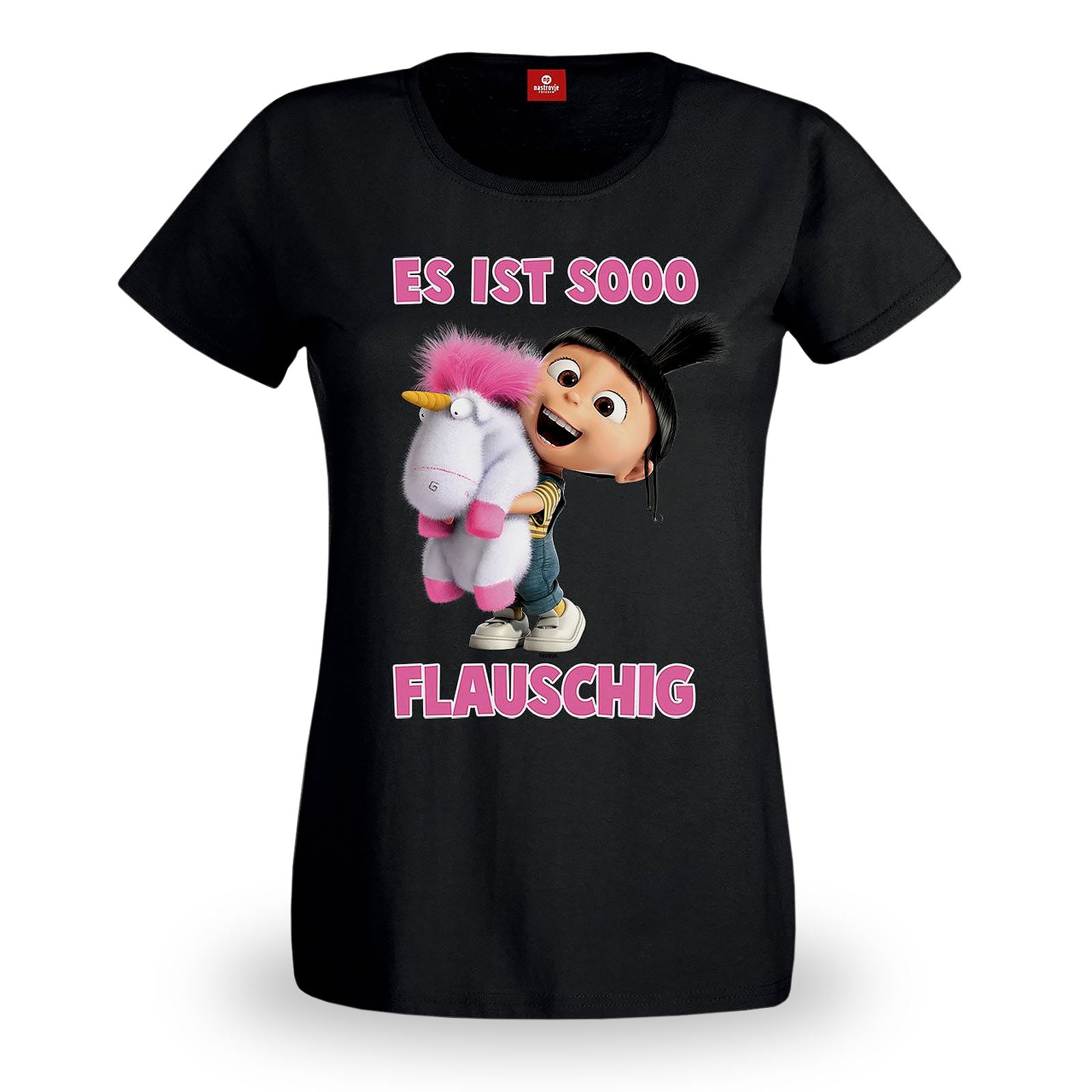 Product image Minions - So Fluffy Girlie Shirt Black