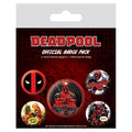 Product image Deadpool 5-piece Button Set