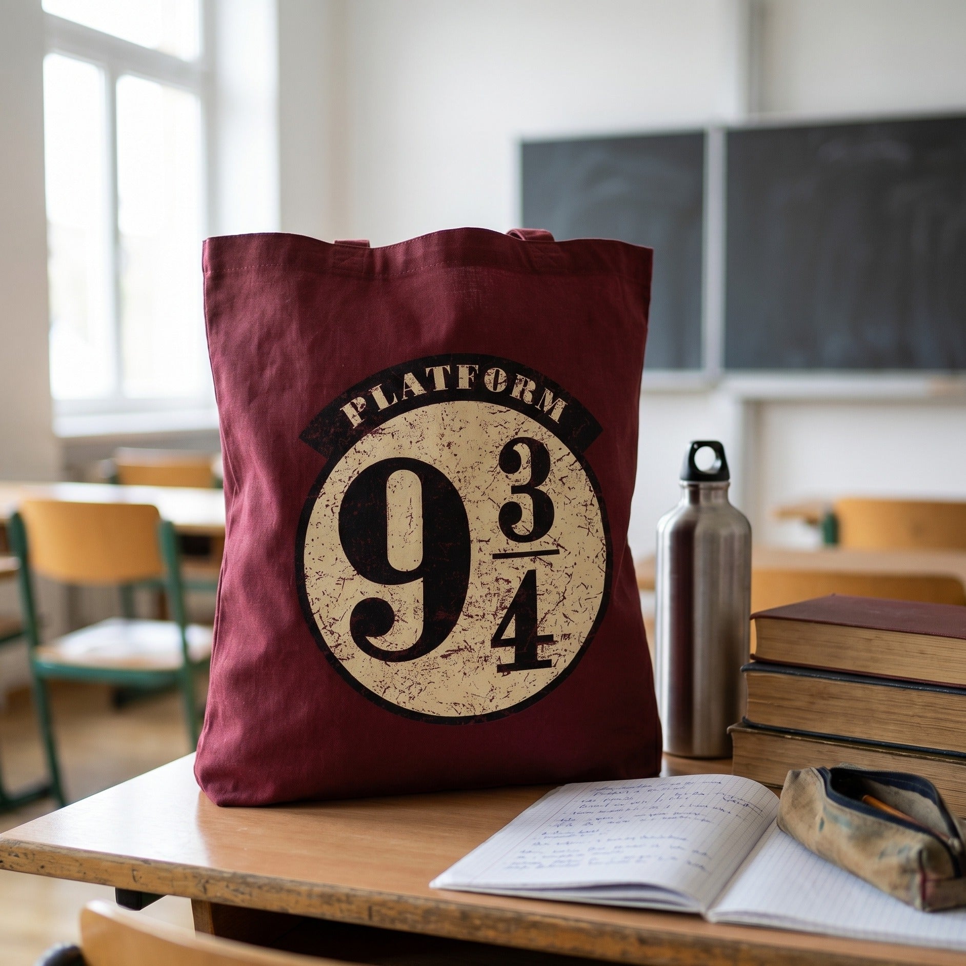 Product image Harry Potter - 9 3/4 jute bag red