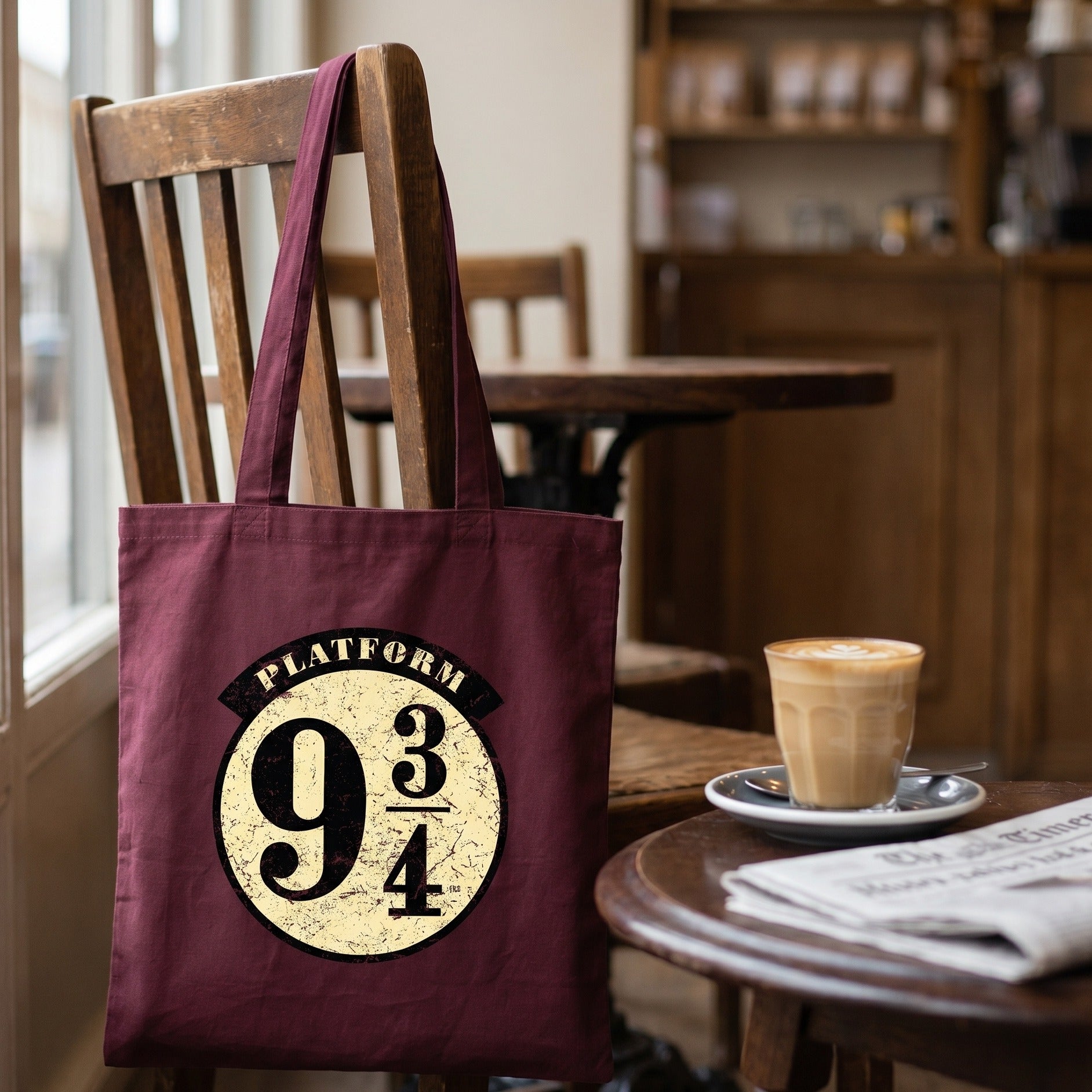 Product image Harry Potter - 9 3/4 jute bag red