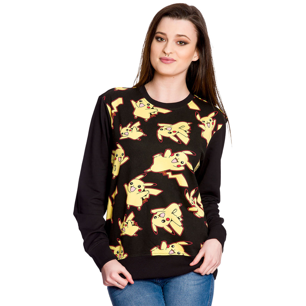 Product image Pokemon - Pikachu Sweater All Over Print Black